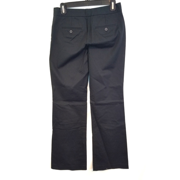 Express Size 0 Editor Fit Black Khaki Dress Pants - Picture 2 of 7